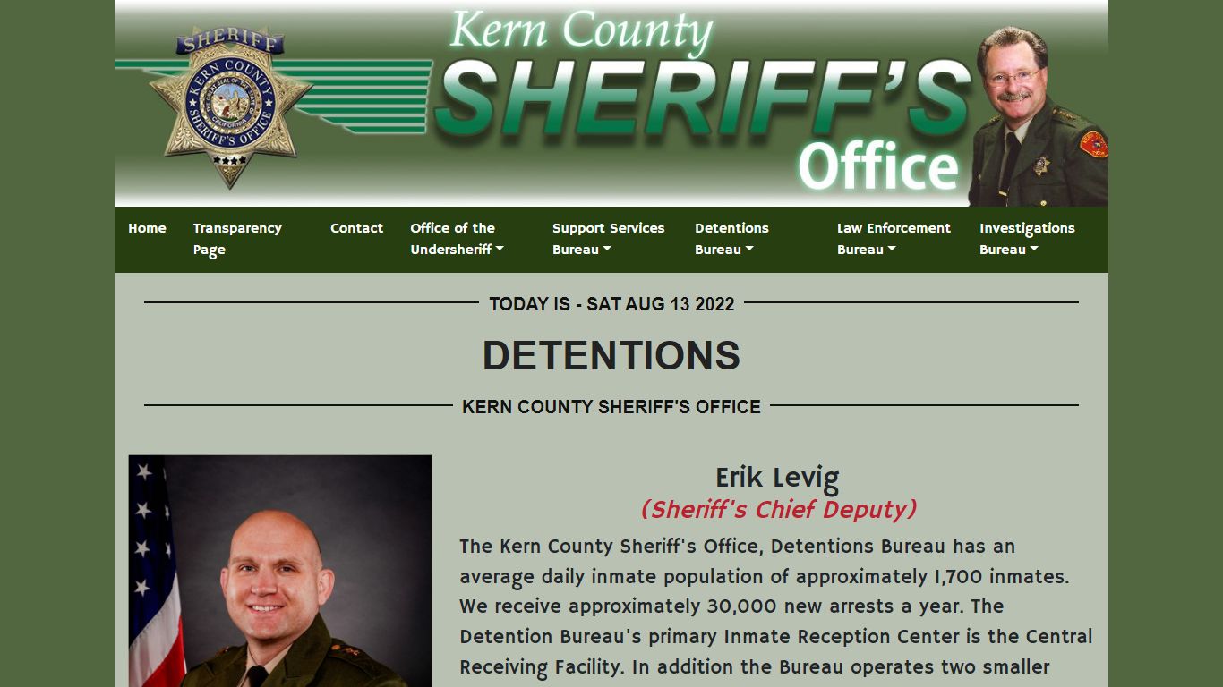 Detentions | KCSO